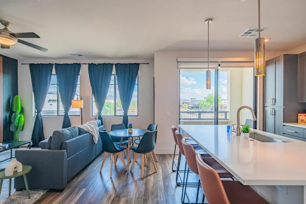 شقة Peaceful 1Br Kierland Common, Tpc Golf, Pool, Gym, W-D سكوتسدايل