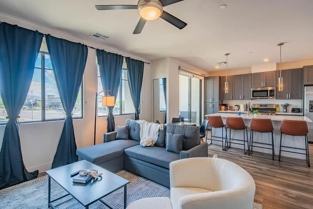شقة Peaceful 1Br Kierland Common, Tpc Golf, Pool, Gym, W-D سكوتسدايل الولايات المتحدة الأمريكية