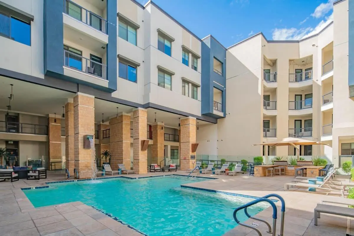 شقة Peaceful 1Br Kierland Common, Tpc Golf, Pool, Gym, W-D سكوتسدايل